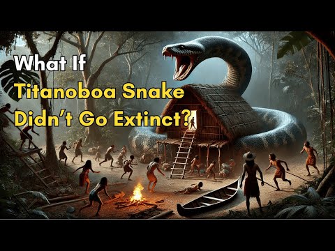 "What If the Titanoboa Snake Didn't Go Extinct? | The Giant Serpent That Could Have Ruled Earth"