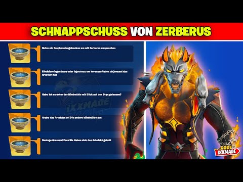 Schnappschuss Zerberus Alle Fortnite Schnappschuss von Zerberus Aufgaben