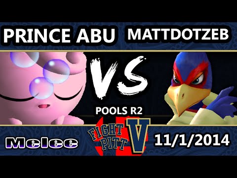 FPV - Prince Abu (Jigglypuff) Vs. MIOM | Matt Dot Zeb (Falco) SSBM Pools R2 - Melee
