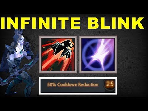 Infinite Blink [ 50% CD Reduction + Blink + Blink ] | Dota 2 Ability Draft
