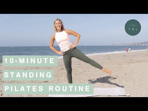 10-Minute Pilates Workout (Standing Exercises!)