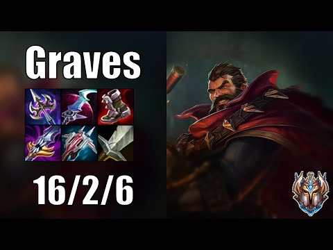 Graves vs Ekko JUNGLE - Patch 12.7 euw1 CHALLENGER