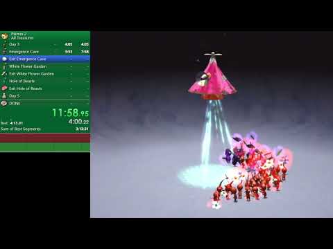 Pikmin 2 Speedrun - All Treasures - 3:36:12
