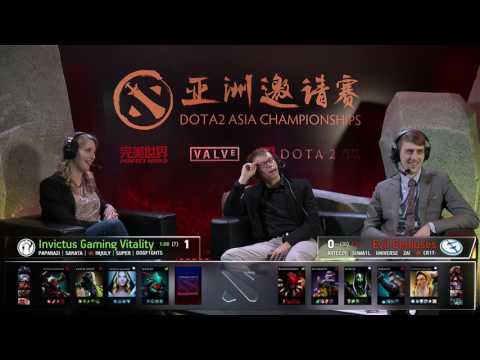 DAC 2017 | Group Stage Day 1 | IGV vs Evil Geniuses Game 2