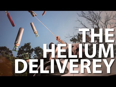 'The Helium Delivery' - [Ps] Photoshop composite by Sam Malcolm