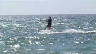 preview picture of video 'Kitesurfing Rhodos - Fanes 2011'