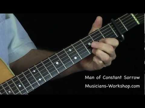 Man of Constant Sorrow Guitar Solo with Dyno-Tab