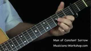 Man of Constant Sorrow Guitar Solo with Dyno-Tab