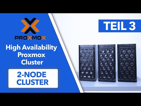 Proxmox Cluster aus 2 Nodes erstellen - Teil 3 Step-by-Step Proxmox HA Cluster