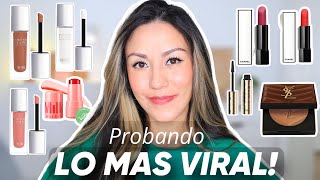 Probando lo mas VIRAL! ✨DIOR Glow Maximizer |MILK Jelly Tint|YSL Bronzer|CHANEL Lipsticks *Oro Puro*