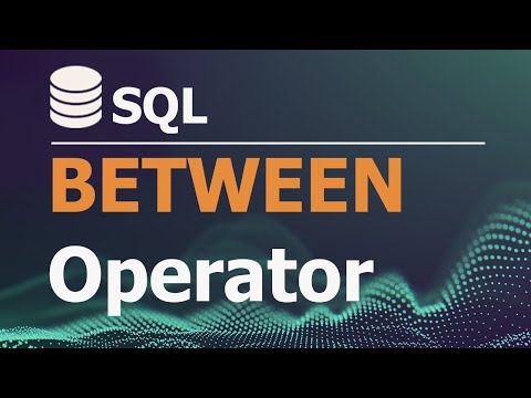 Sql Tutorial For Data Analysis 11 Between Operator