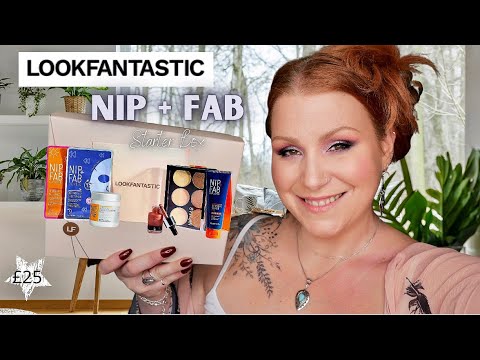 UNBOXING LOOKFANTASTIC  X NIP + FAB STARTER BEAUTY BOX / LIMITED EDITION