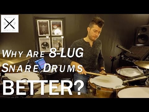 Why are 8-Lug Snare Drums Better?