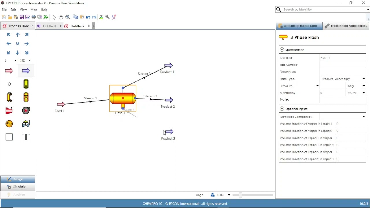 EPCON Process Innovator - Drawing PFD's