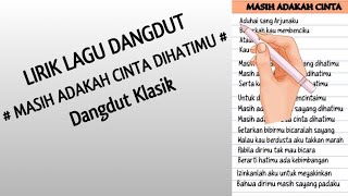Download lagu LIRIK LAGU DANGDUT AKUISTIK / KLASIK ' MASIH ADAKAH CINTA DIHATIMU ' BY GITA KDI mp3