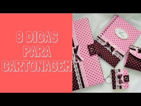 Cartonagem minha vida I 8 dicas de cartonagem