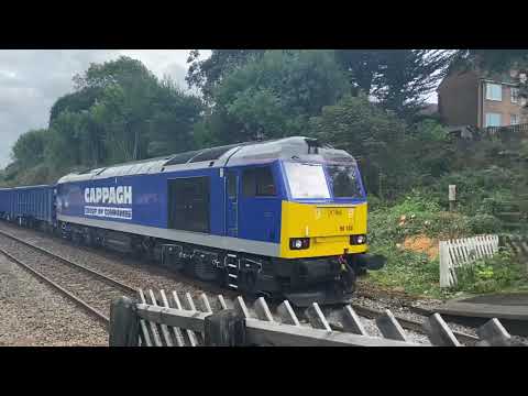 DCR Cappagh liveried 60028 rumbles last dronfield 8/8/21