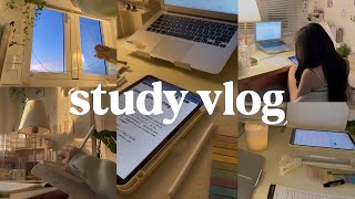 Download lagu STUDY VLOG | 5:00 am, daily life, study motivation, digital painting, yoga, productive day ˚ ༘ mp3
