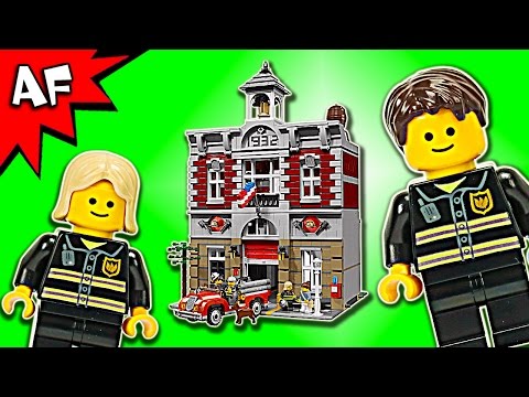 Vidéo LEGO Creator 10197 : La brigade de pompiers