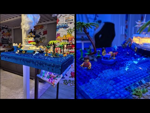 Bau meiner LEGO Stadt Teil 79 Das Meer 4K  #lego #legostadt 