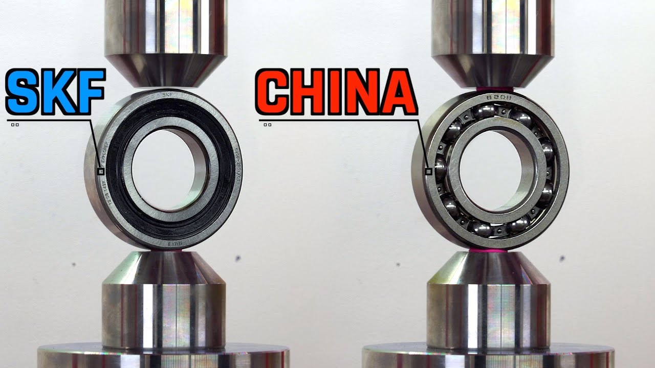HYDRAULIC PRESS VS BALL BEARINGS! Which will EXPLODE first?