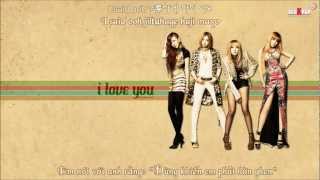 2NE1 - I Love You *Lyrics*