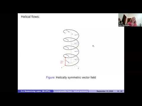 Analysis of incompressible flows with helical symmetry