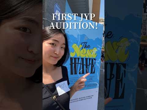 FIRST JYP AUDITION! #kpopaudition #jyp