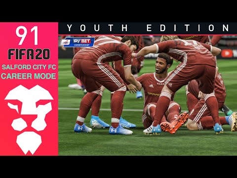 Fifa 20 Youth Academy Career Mode Ep 91 - PLAYOFF BOUND!! - Salford City - Youth Edition