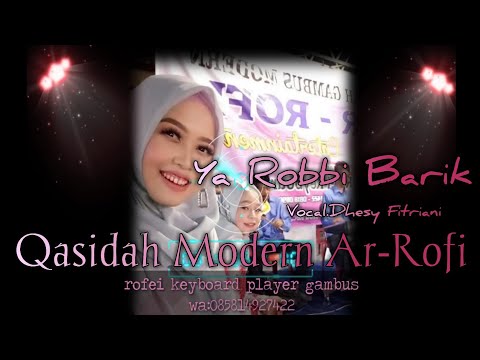 Ya Robbi Barik - Qasidah | Vocal Dhesy Fitriani