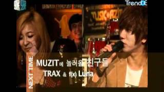 20101106  preview The Muzit Ep.15 Trax & Luna f(x), SG Wannabe