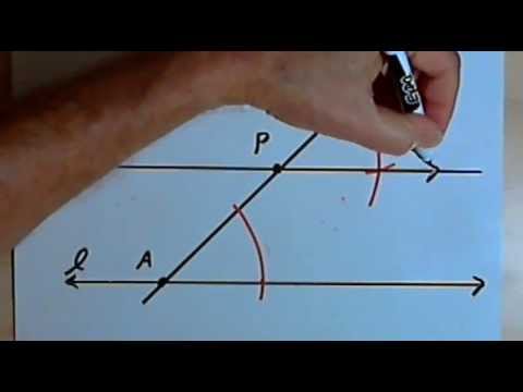 Constructing a Parallel Line Through a Given Point 128-2.21