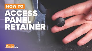 How to Replace Access Panel Retainer (part # WPW10503548) on Your Whirlpool Dishwasher