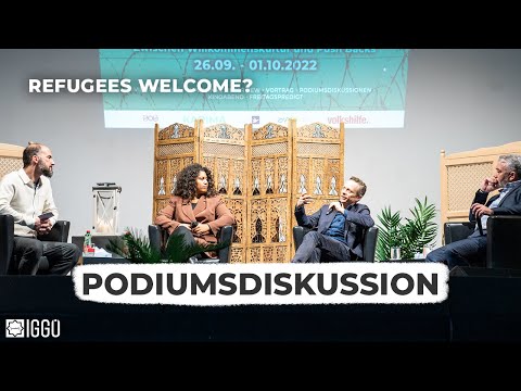 Impressionen der Podiumsdiskussion - Aktionswoche 2022