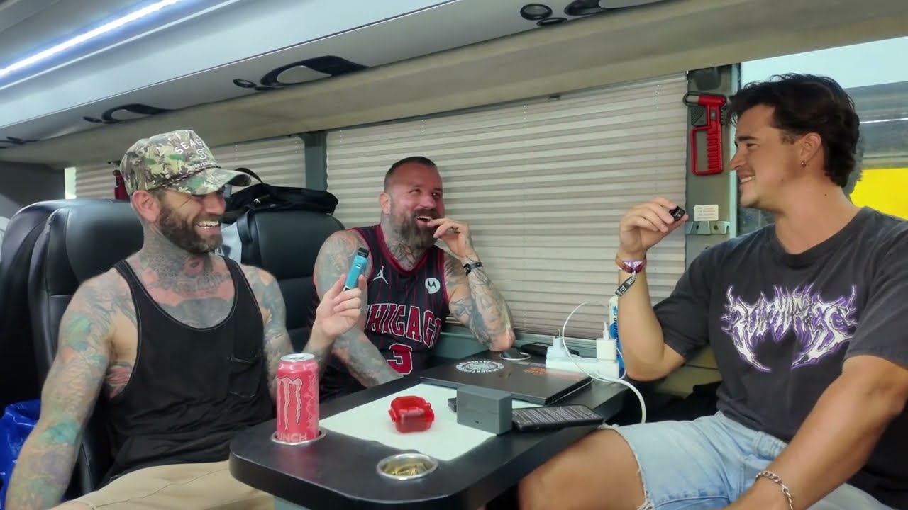 Jona Weinhofen and Michael Crafter of I Killed The Prom Queen during the Legends of Metalcore interview