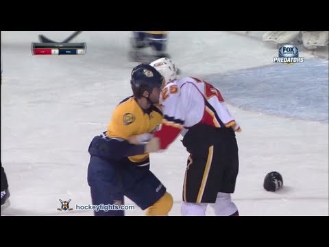 Steve Begin vs Rich Clune Mar 21, 2013