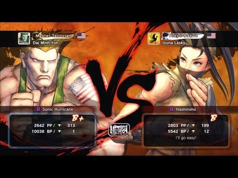 2x Dai Minh Yon [Guile] vs Izuna Lasky [Ibuki] USF4