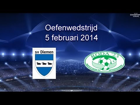 Diemen F1 - Roda'23 F1 (februari 2014)