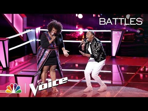 The Voice 2018 Battle - Rayshun LaMarr vs. Tish Haynes Keys: "Sweet Thing"