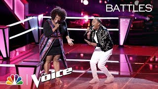 The Voice 2018 Battle - Rayshun LaMarr vs. Tish Haynes Keys: &quot;Sweet Thing&quot;