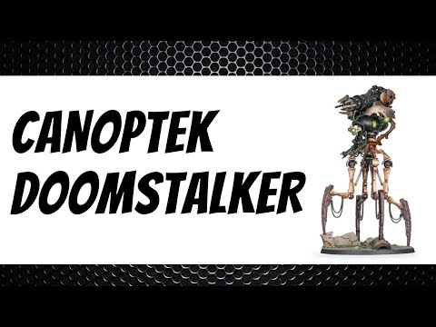 Necron Canoptek DOOMSTALKER Review / Tactics  - 9th Edition Codex - Warhammer 40k