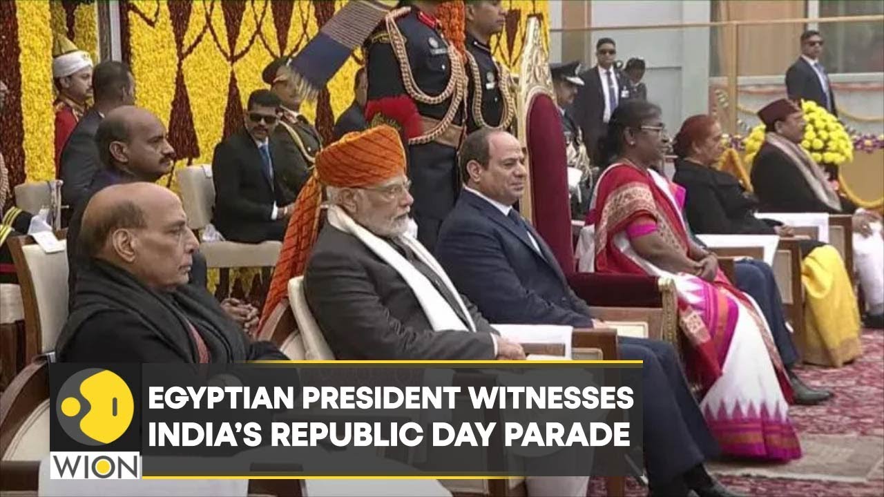 India Republic Day 2023: Egypt President Abdel Fateh El-Sisi attends republic day ceremony