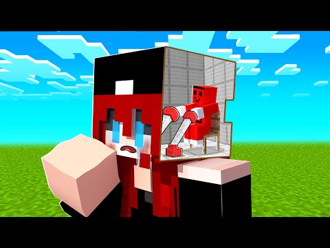 HASANIN KAFASINA GİRDİM !! - Minecraft