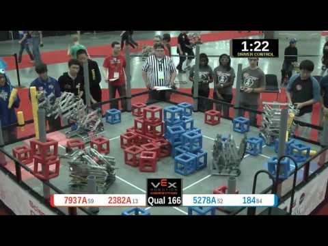 2015 VRC Sci Q166 - 7937A 2382A vs 5278A 184 - 85 to 22 - VEX Worlds 2015 - Science Division
