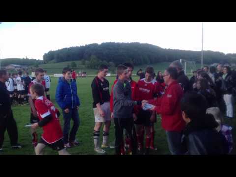 Piamont Champion de la coupe fribourgeoise de juniors C