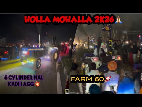 Holla Mohalla 2k26 VLOG🚀// 6 Cylinder Nal Baniya Rang☠️// HIGH END WALE ♥️ #highendwale 