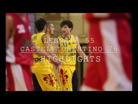 Olimpia Legnaia - Castelfiorentino 55 - 76 | HL Serie C Gold 18/19 - 3° Giornata