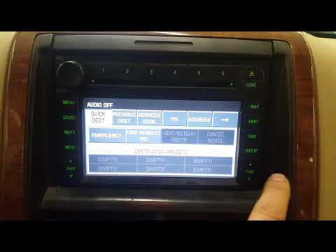 DK1299 - 2006 Ford Explorer Eddie Bauer - AM-FM-6 CD Navigation Touchscreen System