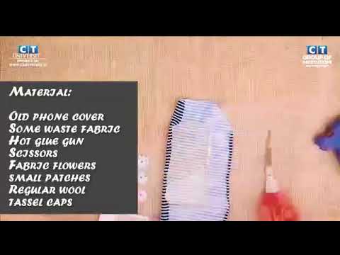 A student of Department of Fashion Design, CT Group has come up with this creative