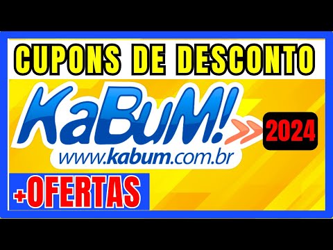 OFERTAS KABUM + CUPOM KABUM DESCONTO ATUALIZADO.